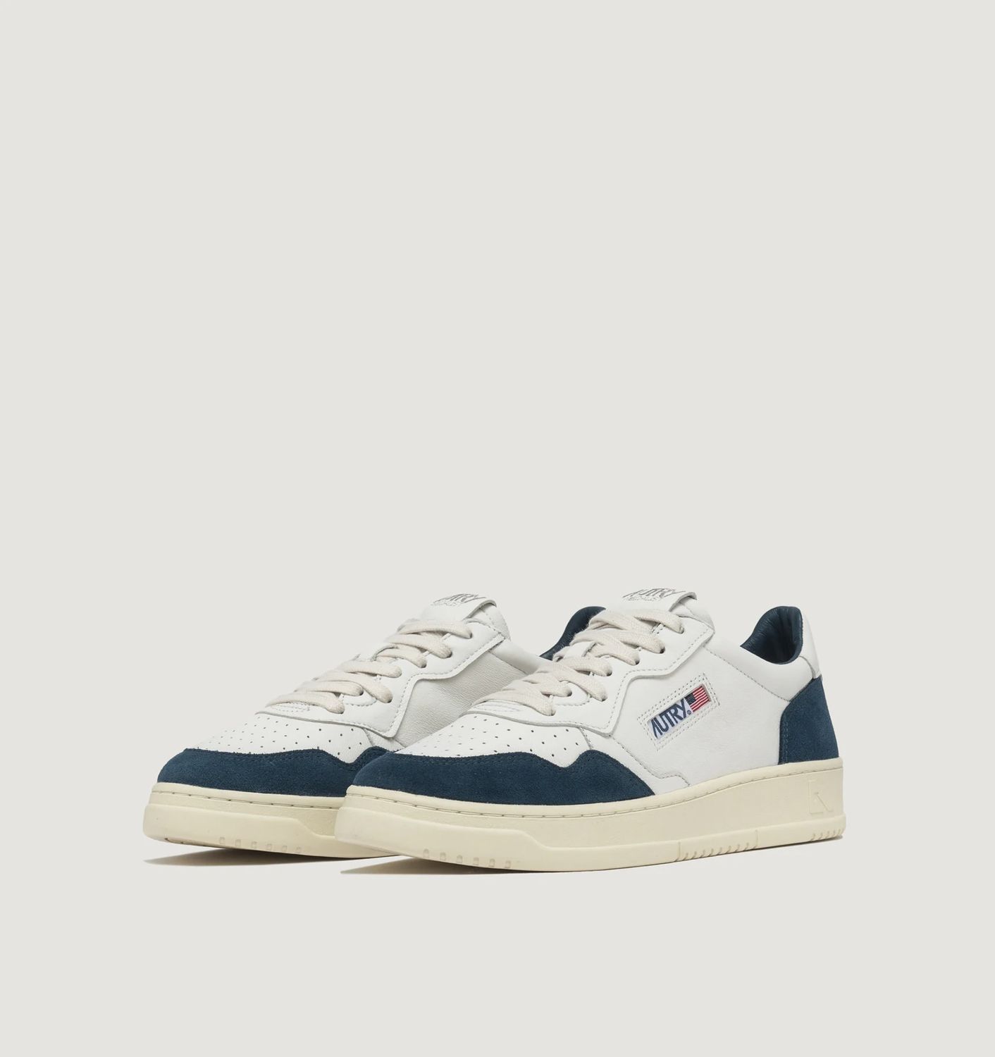 Medalist W Low Goat/Suede Wht/Capri GS41