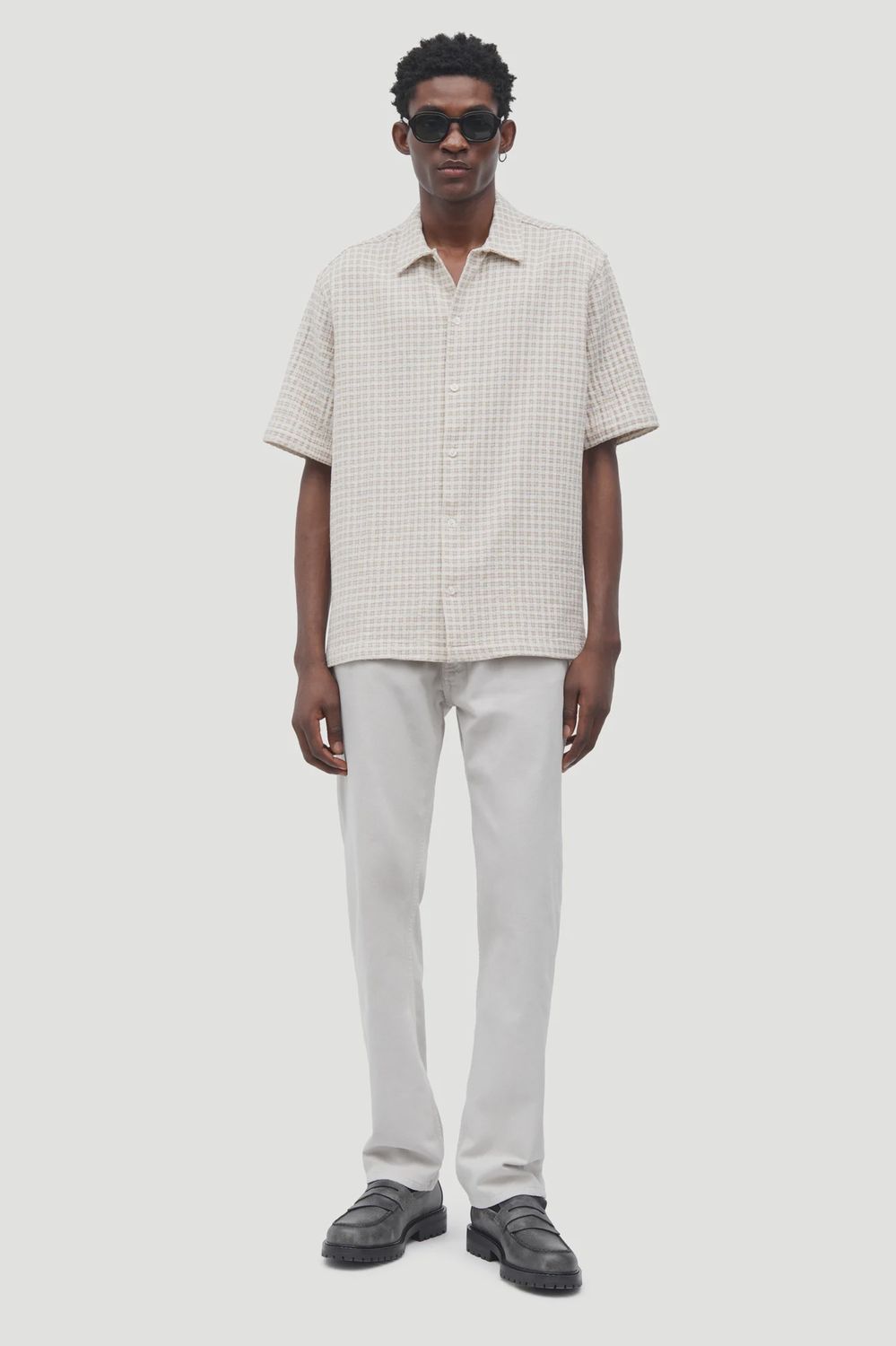 Saayo X Shirt 15571 Greige Ch.