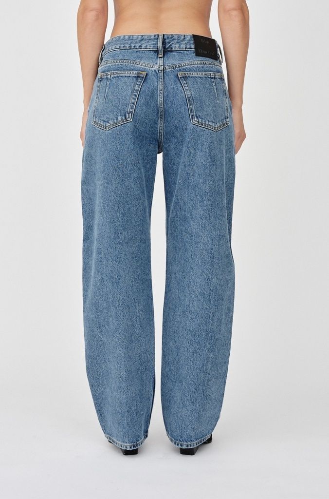Won Hundred Alexandra Cut Blue Loose Jeans