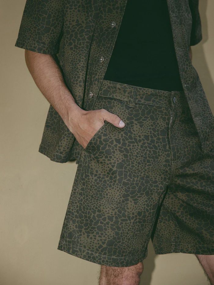 Libertine | Aware Camo Short Green 3567