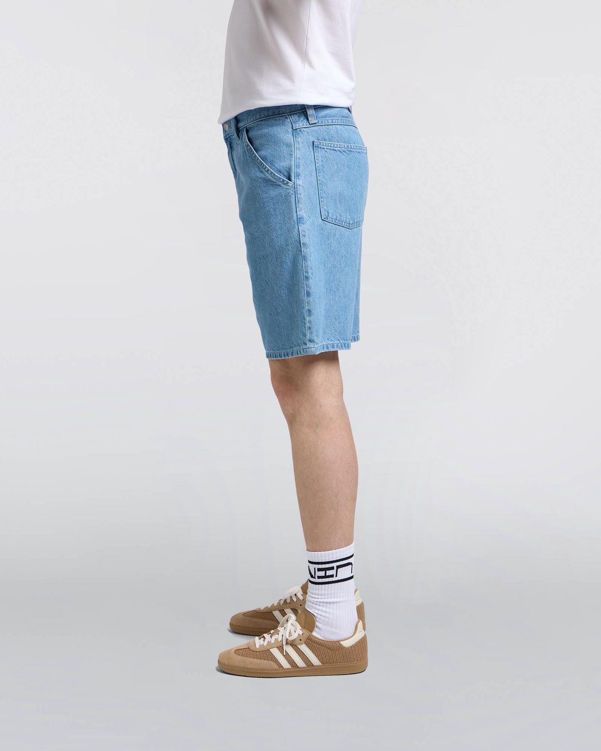 Bridger Short Portola Blue Denim Blue Heavy Bleach Wash