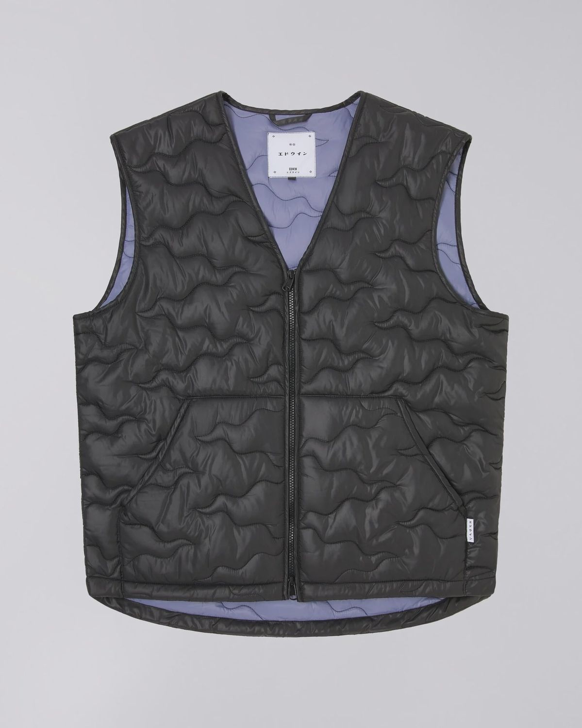 Camper Quilted Vest Black
