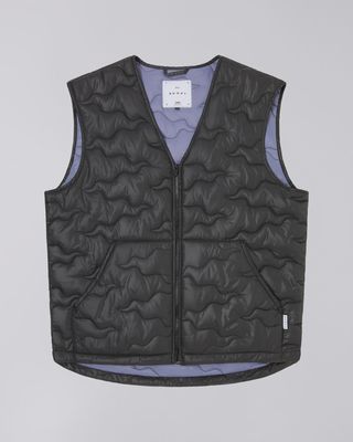 Camper Quilted Vest Black