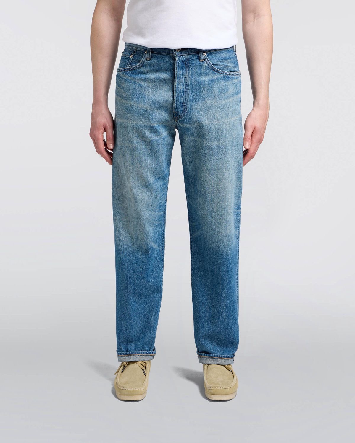 Loose Straight Kaihara Indigo Lightweight Red Selvage