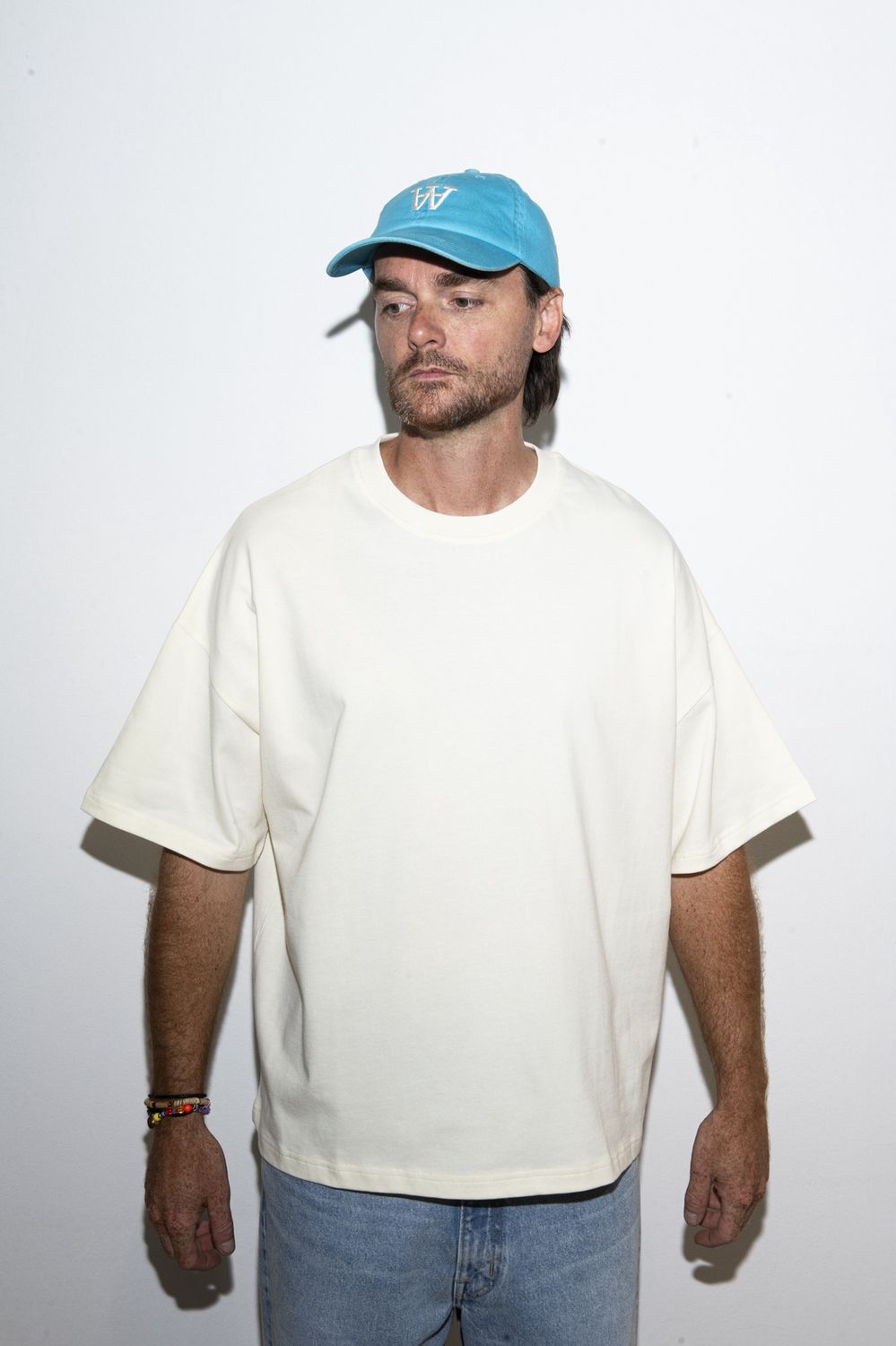 Qisu Boxy T-Shirt Light Cream