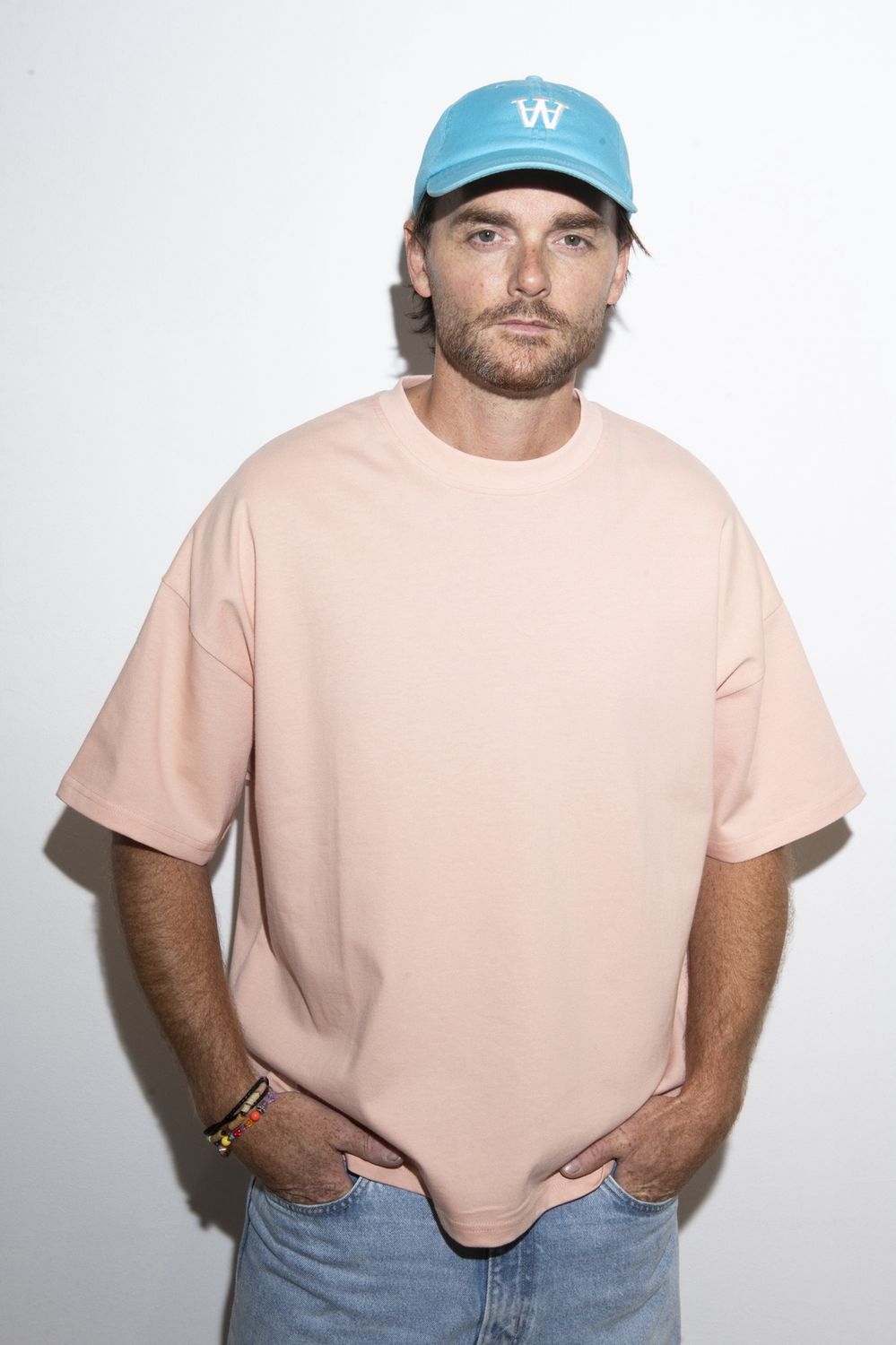 Qisu Boxy T-Shirt Peach Clay