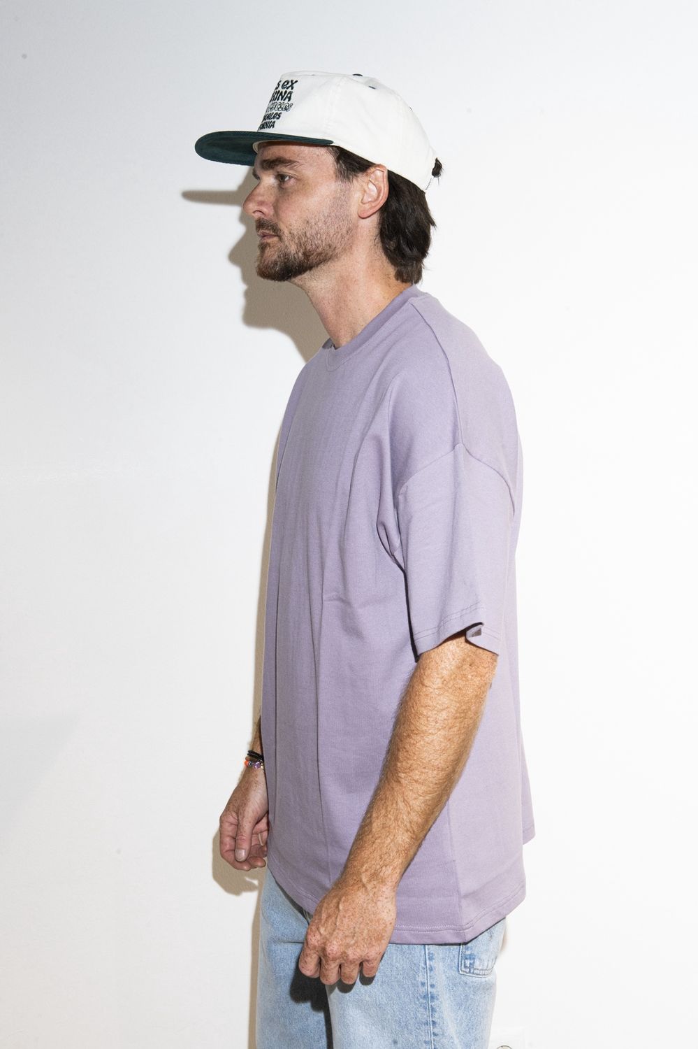 Olf Oversized T-Shirt Purple