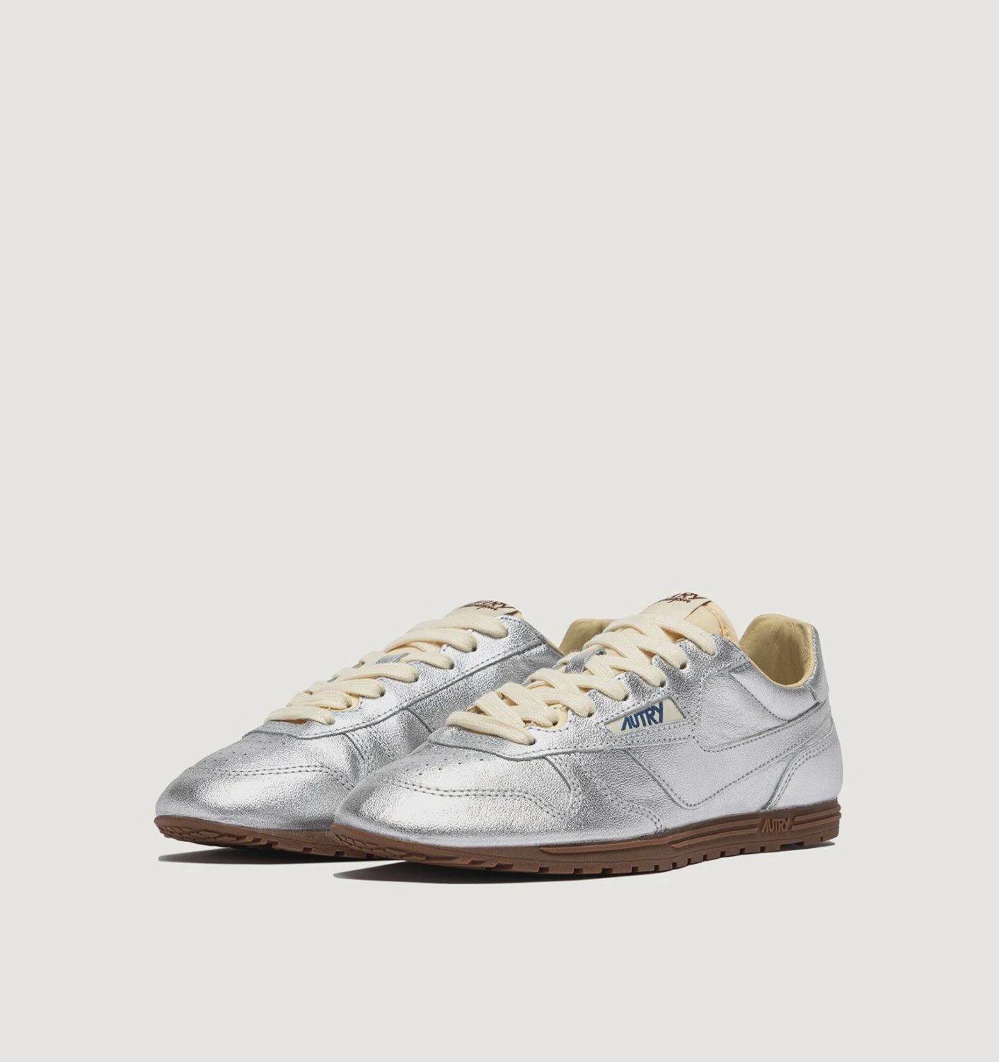 Windspin Laag Dames Sneaker Silver Ivor Wit TO1