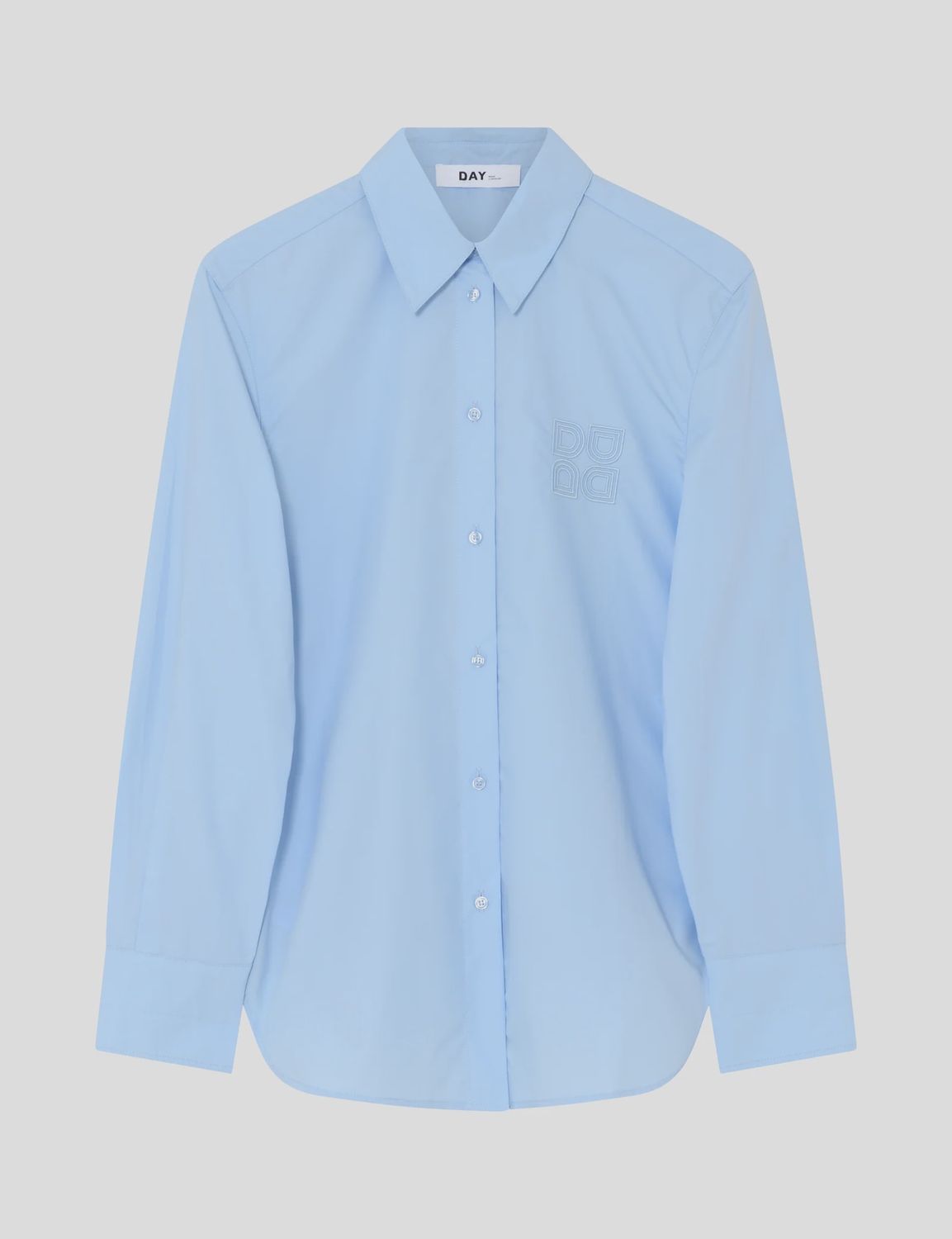 Jojo Poplina Shirt Blue