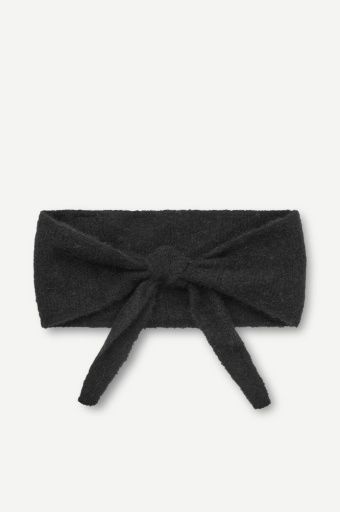 Sanor Wool Scarf Black 7355, Season: AW25, Size: ONE