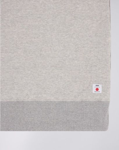 Raglan-Sleeve Crew  Sweater Grey