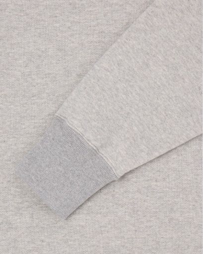 Raglan-Sleeve Crew  Sweater Grey