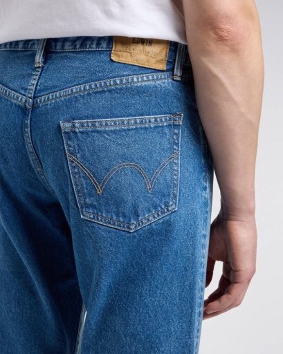 Regular Straight Jeans Mid Blue