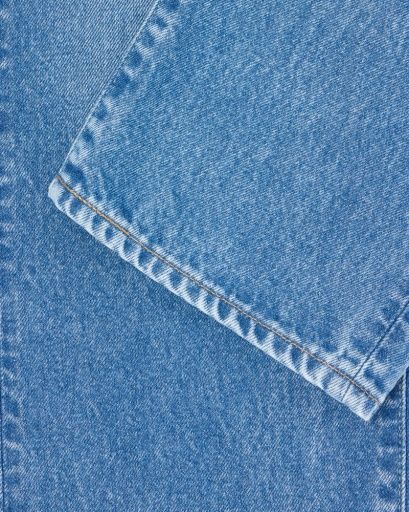 Regular Straight Jeans Mid Blue