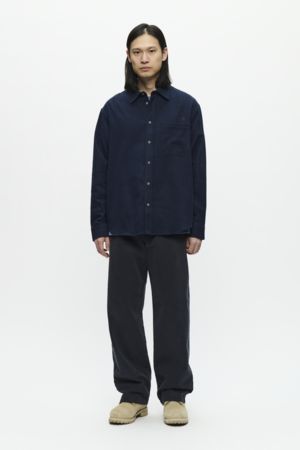 WWcooper Cotton Shirt Navy