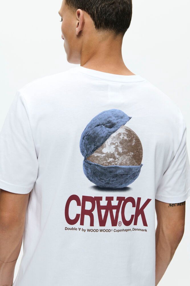 WWAce Tee Craack Bright White 25220