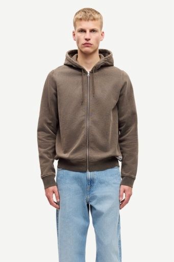 Sapiet Zip Hoodie Turkish Coffee 14485, Size: M