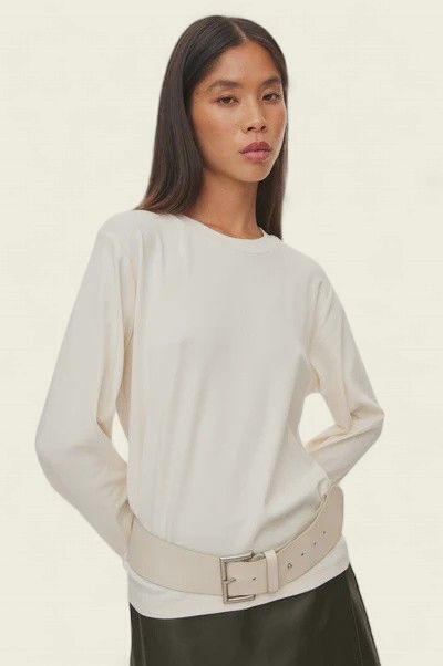 Willa LS Tee 1002 Off White