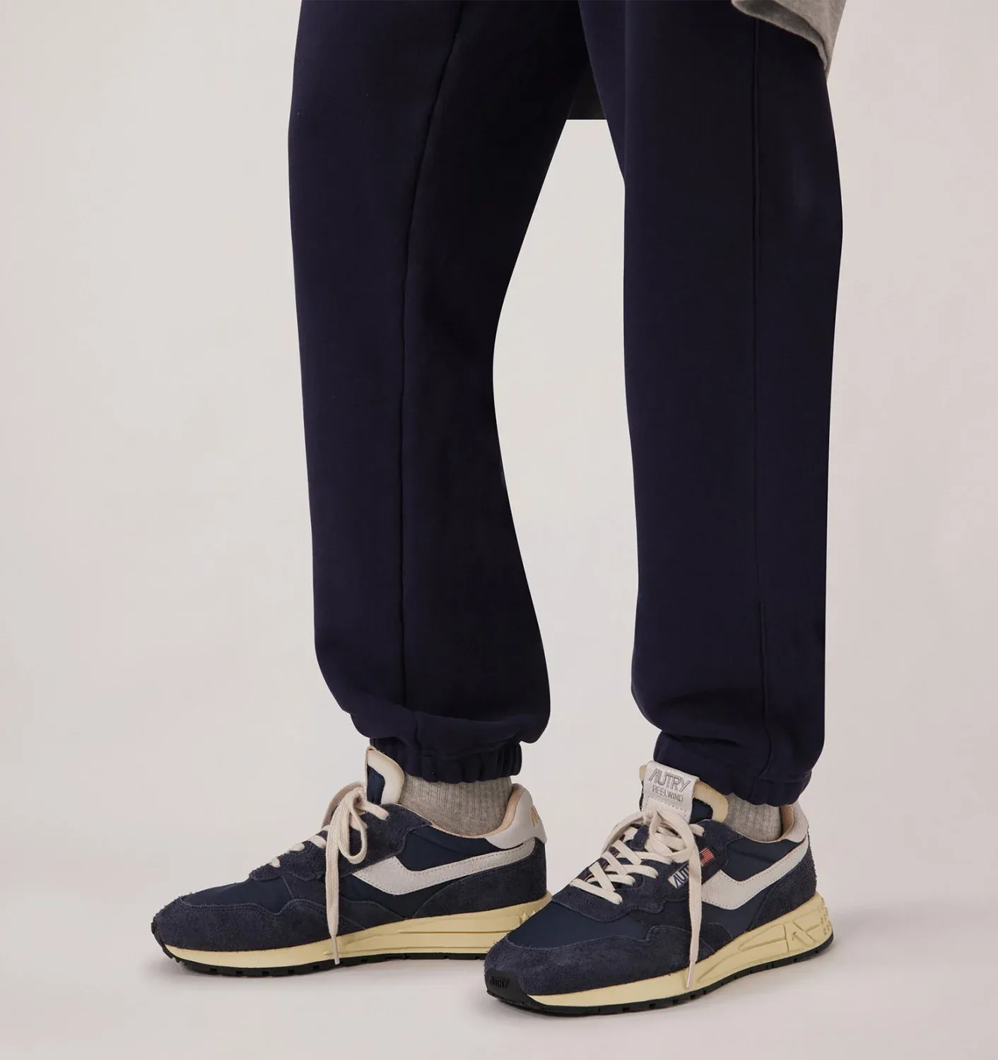 Reelwind Laag Suede Space Blauw Leer Heren NC30