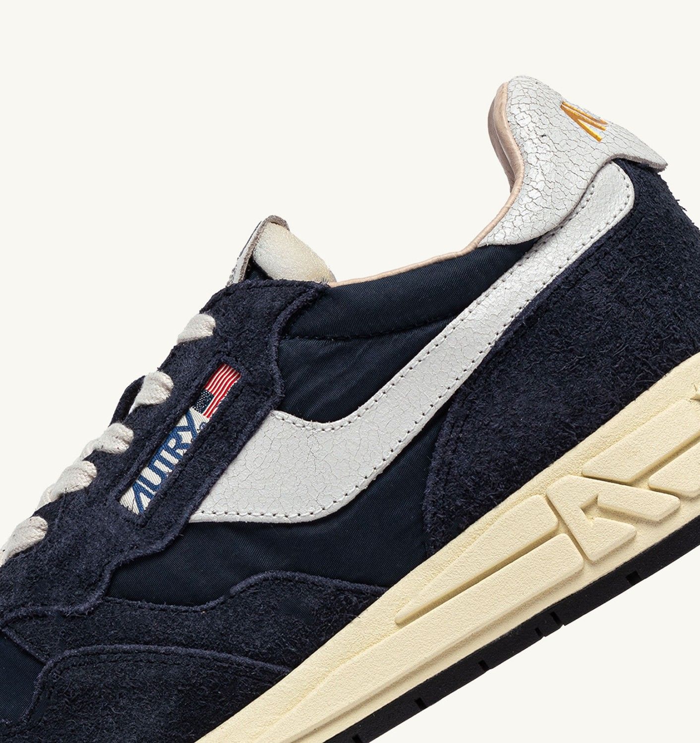 Reelwind Laag Suede Space Blauw Leer Heren NC30