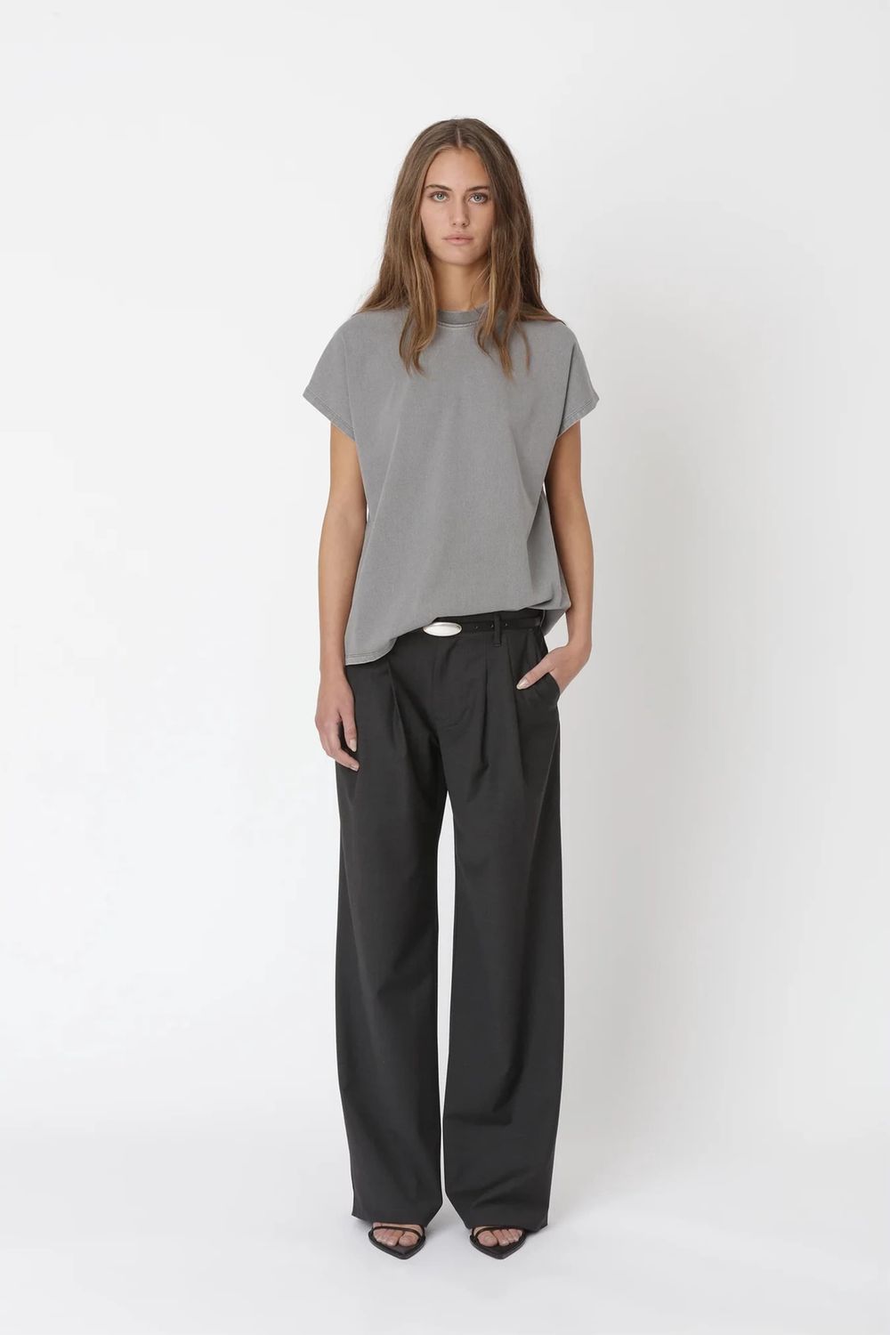 Emerson Staal Grijs T-shirt Dames