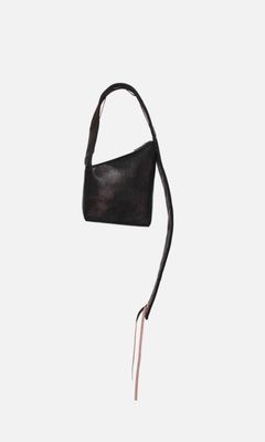 Phuket Leren Crossbody Tas Dames Zwart