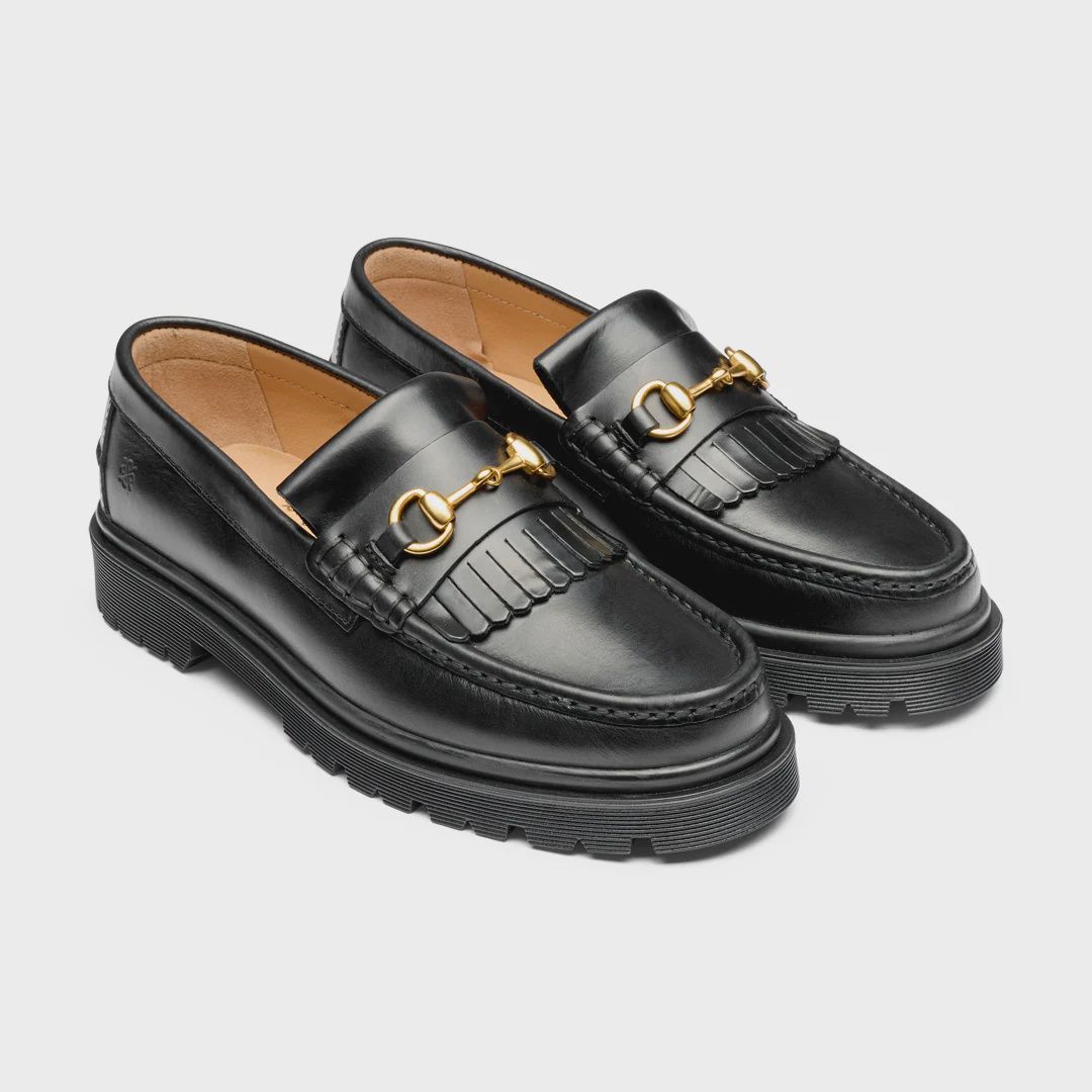 The Valerie Black Leather