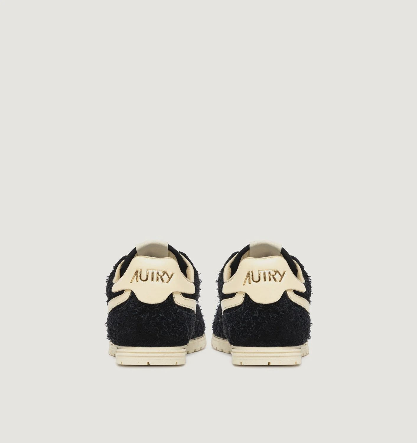 Windspin Laag Leer Suede Zwart Dames UB27