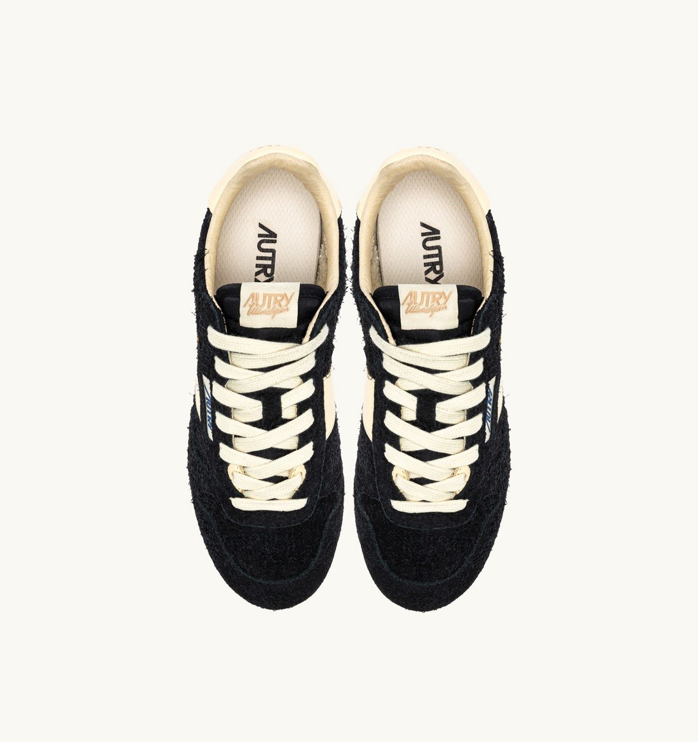 Windspin Laag Leer Suede Zwart Dames UB27