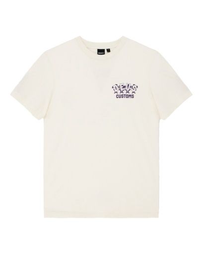 Fancy Pansy Tee, Colour: Vintage White, Size: 090 (S)