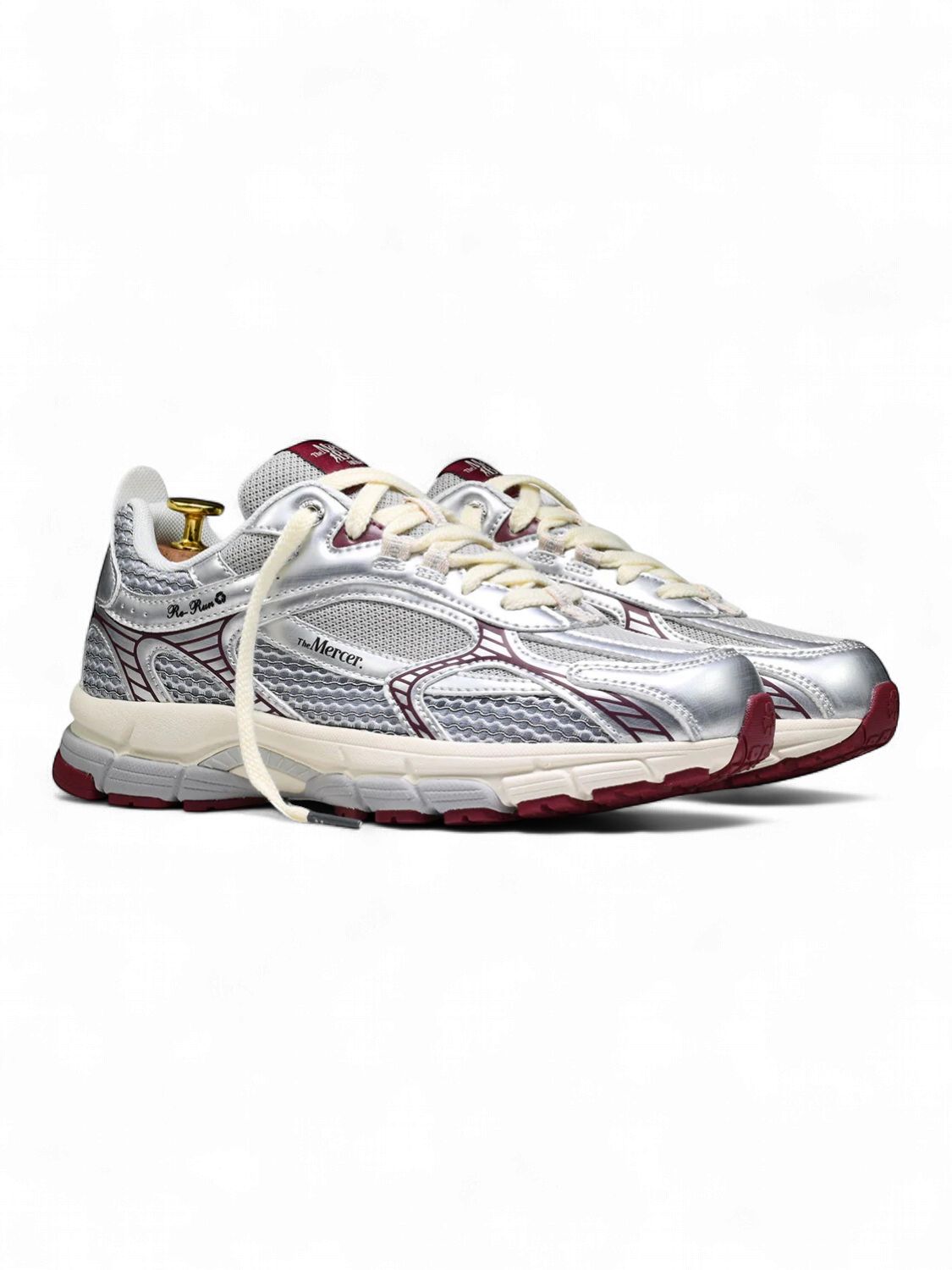 The Re Run Twin Mesh Silver Grijs Rood