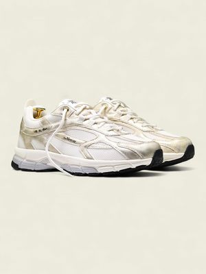 Re-Run Sneaker Metallic Goud