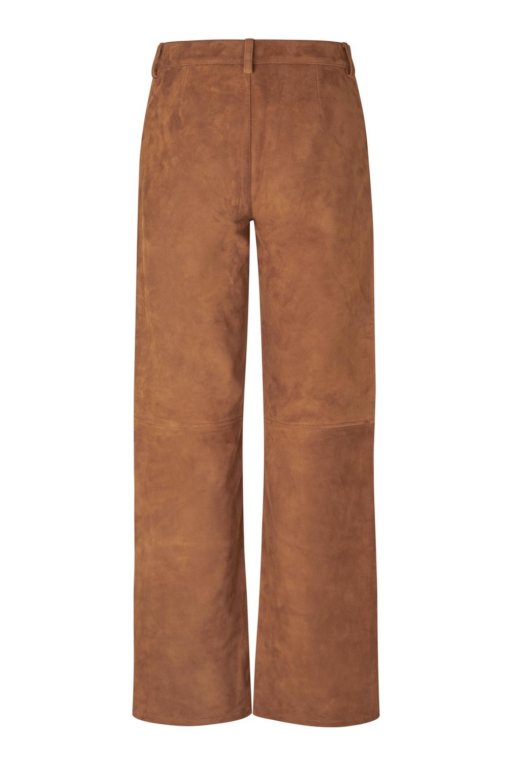 Kylie Suede Trouser Tobacco Bruin