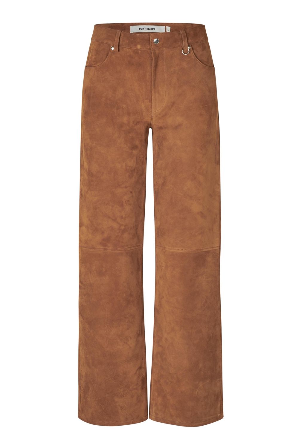 Kylie Suede Trouser Tobacco Bruin