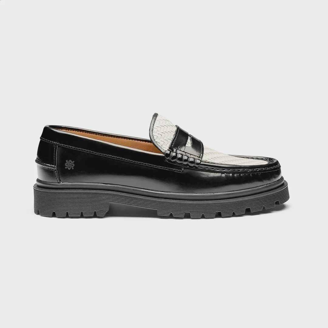 The Richmond Loafer Polido Zwart Wit