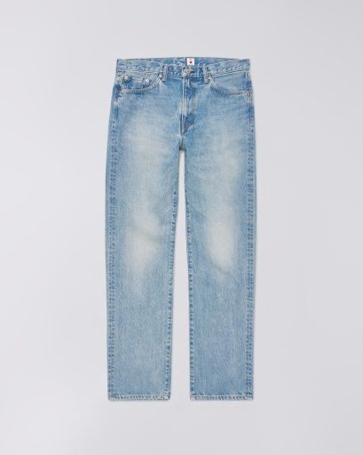 REGULAR STRAIGHT JEANS, Colour: BLUE - MID LIGHT USED, Season: SS26, Size: 31x32