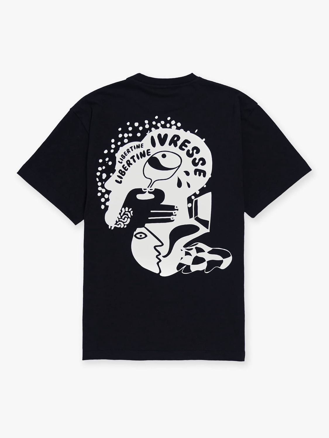 Libertine | Broke Ivresse T-Shirt Zwart