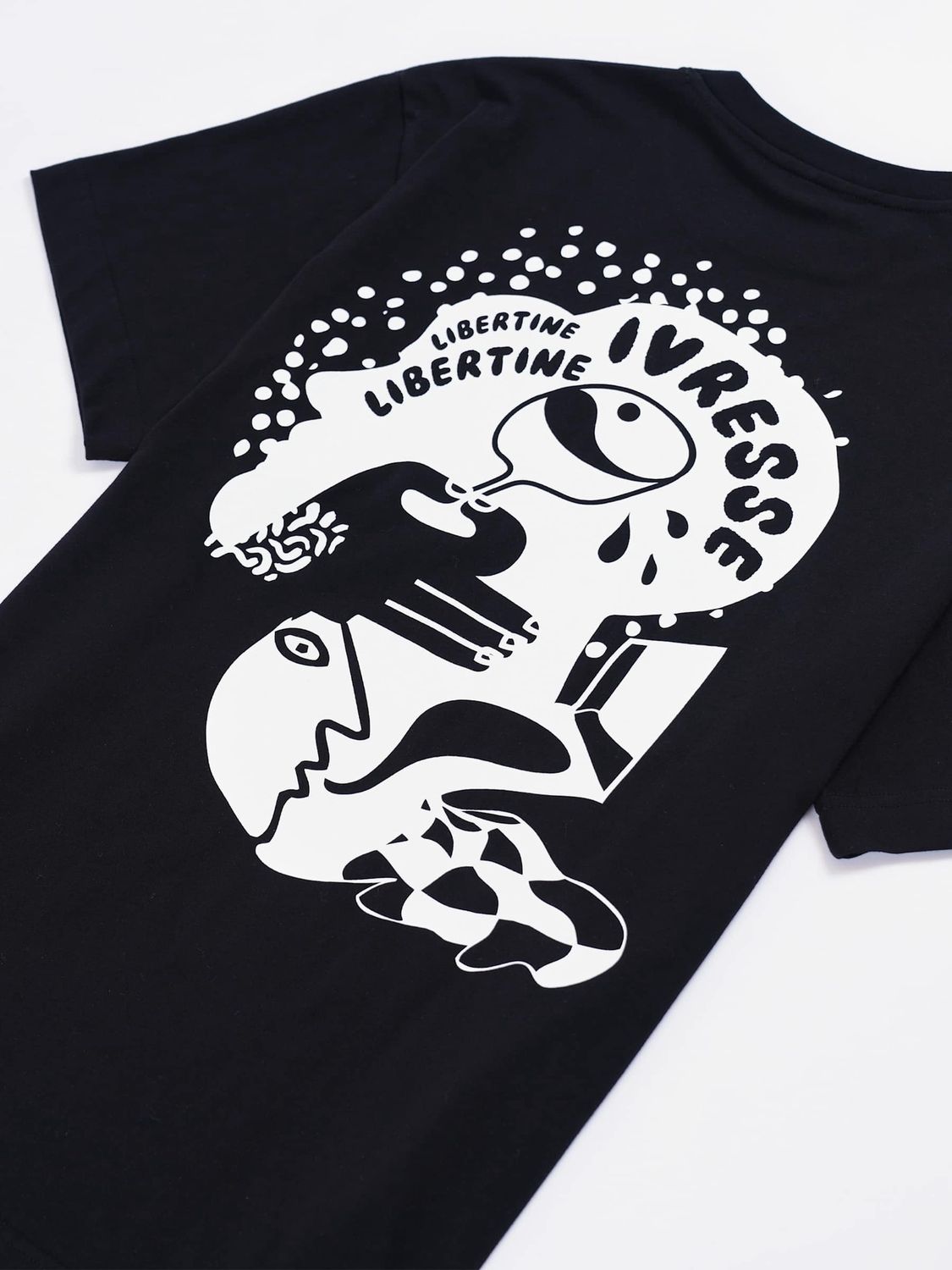 Libertine | Broke Ivresse T-Shirt Zwart