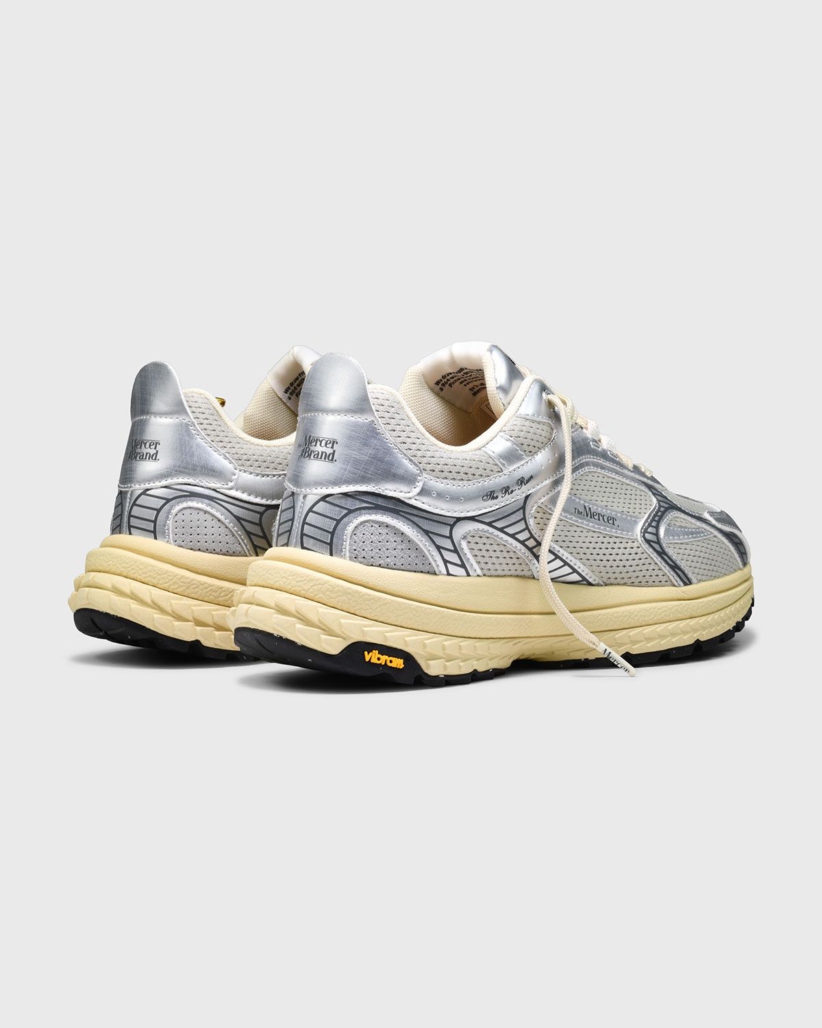 The Re-Run Vibram Silver Grijs Heren