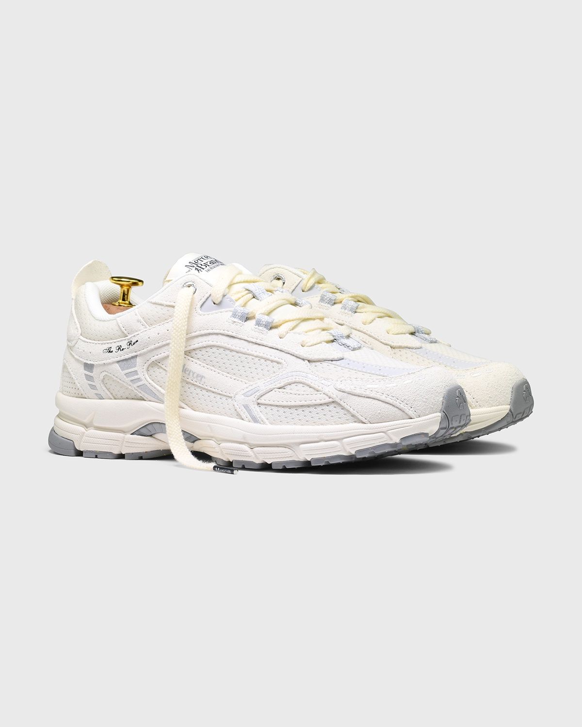 Re-Run Vintage Suede Sneakers Wit