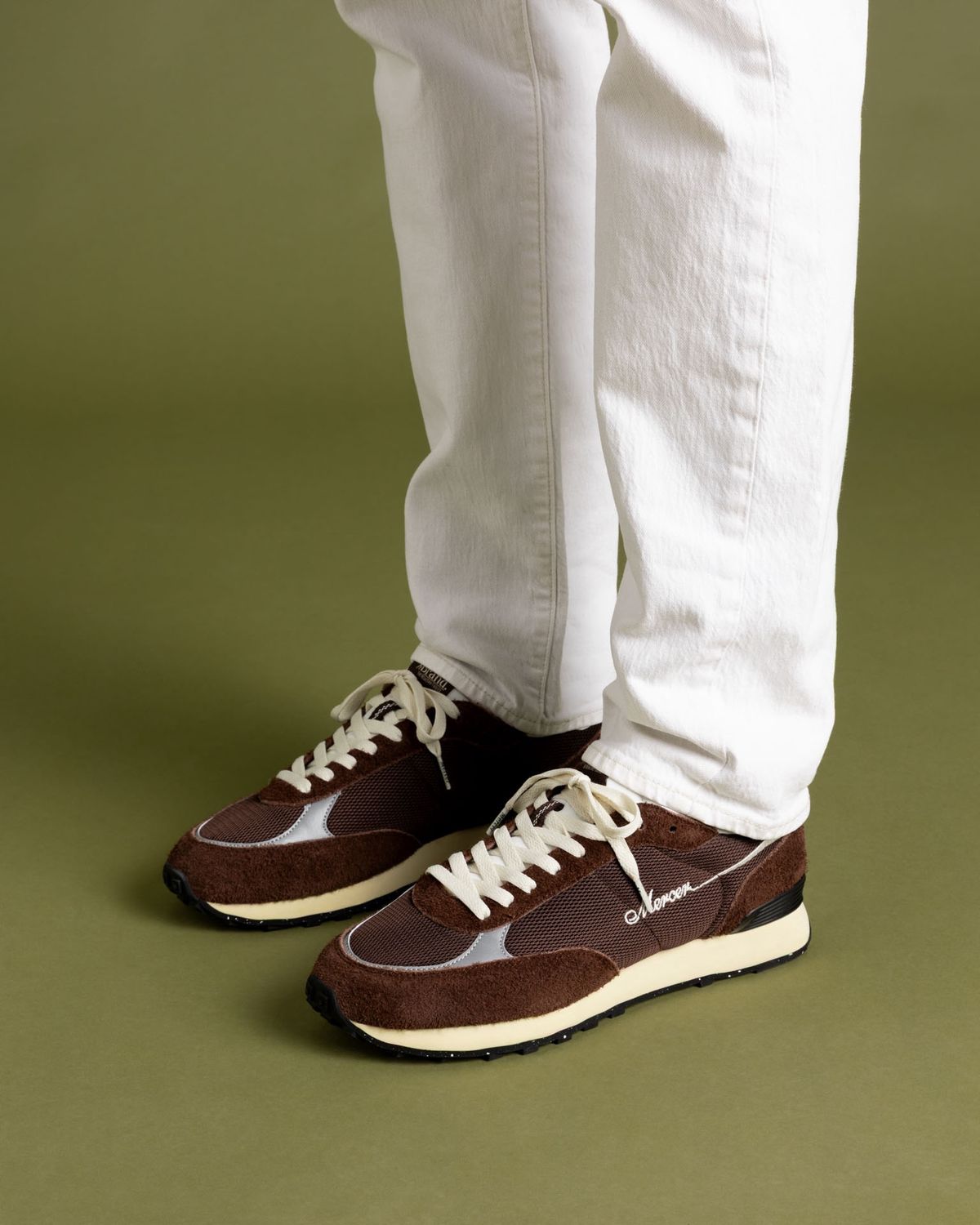 Re Racer Sneaker Laag Bruin Heren