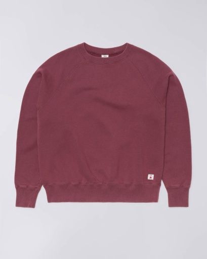 Raglan Crew Sweatshirt Vintage Rood