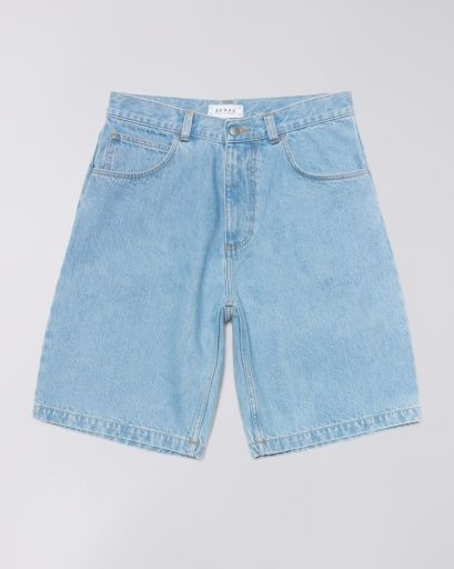 WORKER SHORT, Colour: BLUE - HEAVY BLEACH WASH, Season: SS26, Size: 30
