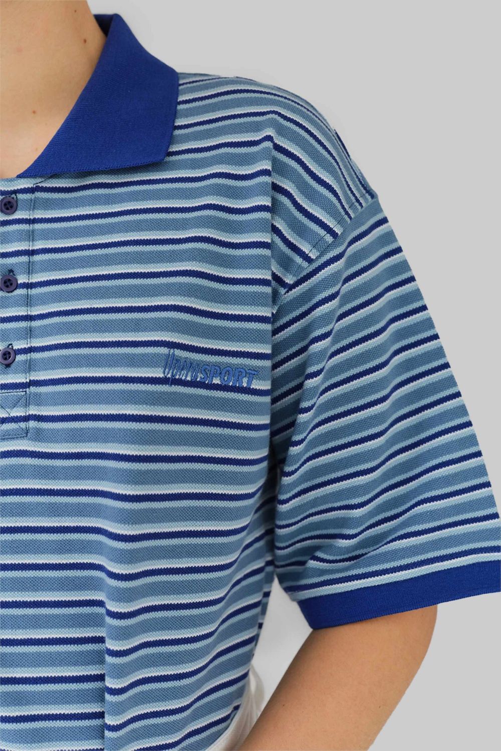 Oprasport Neo Unisex Polo Wit Blauw