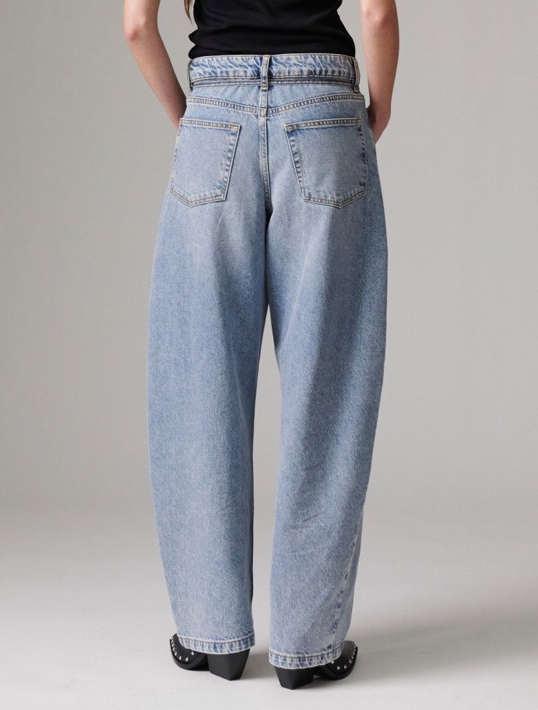 DAY Blaire Soft Blauw Barrel Jeans