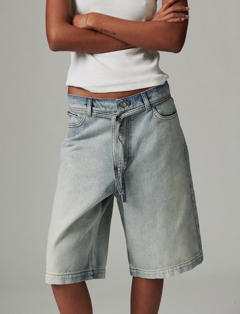 Day Elijha Jort Denim Short Light Blauw