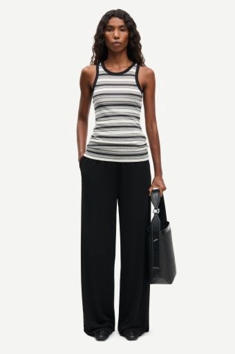 Samsoe Samsoe Saumi Dames Broek Zwart, Colour: BLACK, Season: 26.02, Size: XS