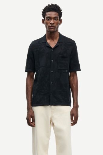Samsoe Samsoe Saconald Zomer Shirt Zwart