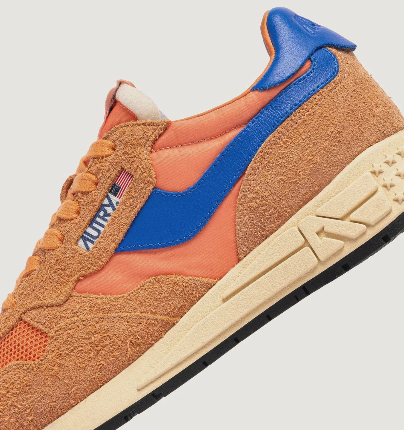 Autry Reelwind Laag Canova Suede Blauw Heren UT38