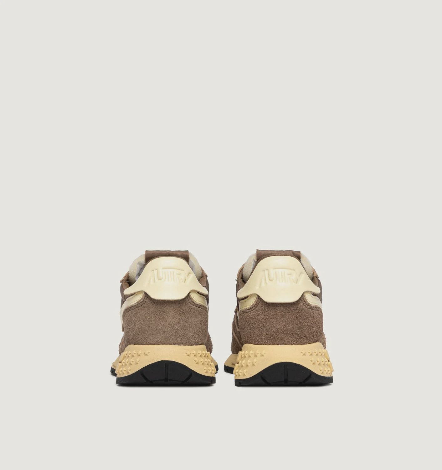 Autry Reelwind Laag Ecru Suede Geel Dames UT43